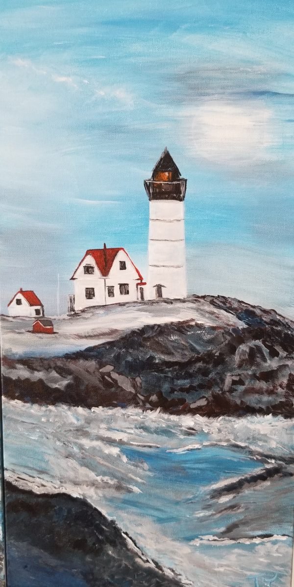 Cape Neddick Nubble Lighthouse York Maine